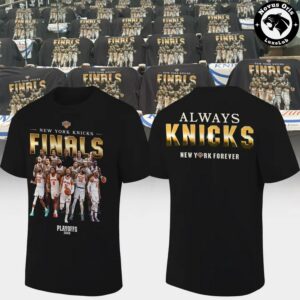 New York Knicks 2026 Playoffs NBA Finals Commemorative T-Shirt