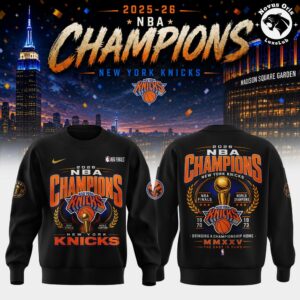 New York Knicks 53 Years In The Making 2026 NBA Champions Sweatshirt