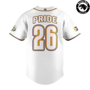 New York Mets Pride Night Progress Rainbow Flag Limited Edition Baseball Jersey 3
