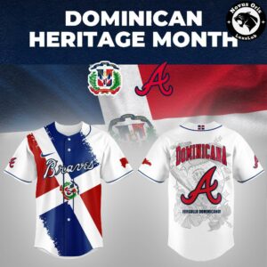 Official Atlanta Braves Orgullo Dominicano 2026 Commemorative Baseball Jersey