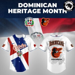 Official Baltimore Orioles Orgullo Dominicano 2026 Commemorative Baseball Jersey