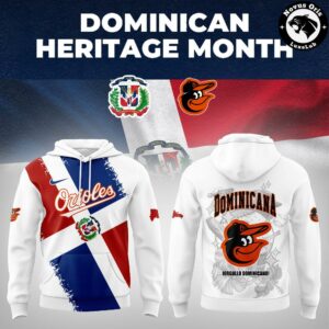 Official Baltimore Orioles Orgullo Dominicano 2026 Commemorative Hoodie
