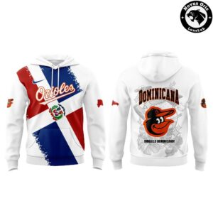 Official Baltimore Orioles Orgullo Dominicano 2026 Commemorative Hoodie 2