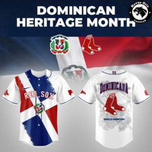 Official Boston Red Sox Orgullo Dominicano 2026 Commemorative Baseball Jersey