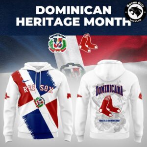 Official Boston Red Sox Orgullo Dominicano 2026 Commemorative Hoodie