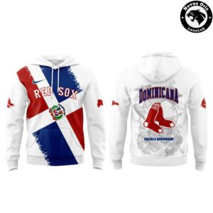 Official Boston Red Sox Orgullo Dominicano 2026 Commemorative Hoodie 2