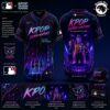 Boston Red Sox MLB x KPop Demon Hunters Night Edition Jersey Boston Red Sox MLB x KPop Demon Hunters Night Edition Jersey