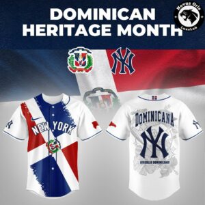 Official New York Yankees Orgullo Dominicano 2026 Commemorative Baseball Jersey