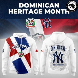 Official New York Yankees Orgullo Dominicano 2026 Commemorative Hoodie