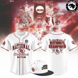 Official Oklahoma Sooners 2026 MCWS National Champions Jersey