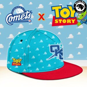 Oklahoma City Comets x Toy Story Night Woody Buzz Lightyear Custom Baseball Jersey 3