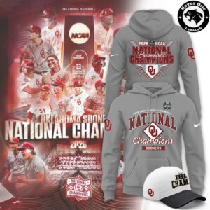 Oklahoma Sooners 2026 MCWS National Champions Hoodie 2