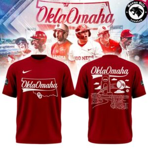 Oklahoma Sooners OklaOmaha 2026 Men College World Series T-Shirt