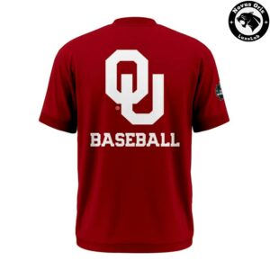 Oklahoma Sooners OklaOmaha 2026 Men College World Series T Shirt 5