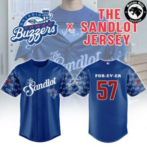 Ontario Tower Buzzers x The Sandlot Jersey Custom Limited Edition Baseball Jersey 2