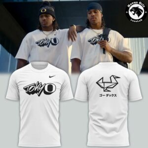 Oregon Ducks Tokyo Football Showcase 2026 T-Shirt
