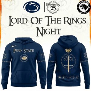 Penn State Nittany Lions Lord Of The Rings 25th Anniversary Limited Edition Hoodie 2