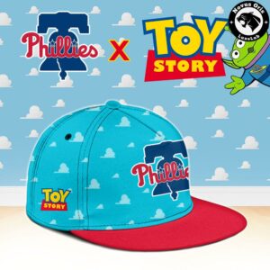 Philadelphia Phillies x Toy Story Night Woody Buzz Lightyear Custom Baseball Jersey 3