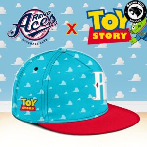 Reno Aces x Toy Story Night Woody Buzz Lightyear Custom Baseball Jersey 3
