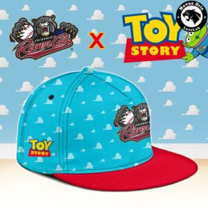 Sacramento River Cats x Toy Story Night Woody Buzz Lightyear Custom Baseball Jersey 3