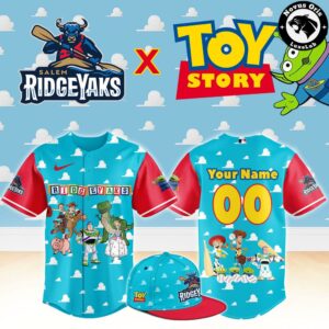Salem RidgeYaks x Toy Story Night Pixar Cartoon Custom Baseball Jersey