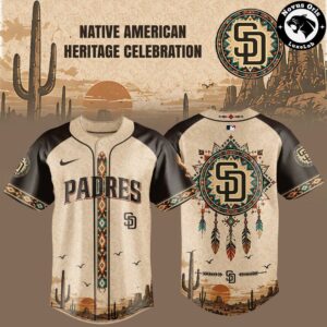 San Diego Padres Native American Heritage Celebration 2026 Jersey