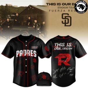 San Diego Padres x Fuerza Regida This Is Our Dream Stadium Tour 2026 Jersey