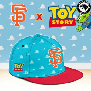San Francisco Giants x Toy Story Night Woody Buzz Lightyear Custom Baseball Jersey 3