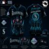 Texas Rangers MLB x KPop Demon Hunters Night Edition Jersey Texas Rangers MLB x KPop Demon Hunters Night Edition Jersey