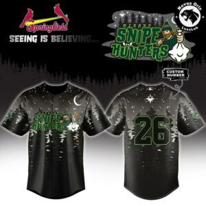 Springfield Cardinals Ozarks Snipe Hunters MiLB Fan Merchandise Jersey 2