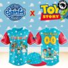 St. Paul Saints x Toy Story Night Woody Buzz Lightyear Custom Baseball Jersey