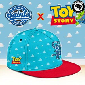 St Paul Saints x Toy Story Night Woody Buzz Lightyear Custom Baseball Jersey 3