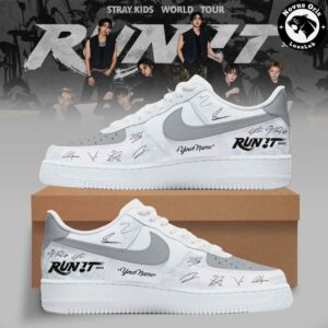 Stray Kids SKZ Run It Seoul Tour Custom Air Force 1 Style Sneakers 2