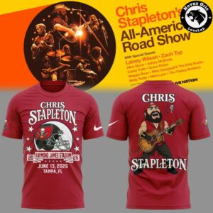 Tampa Bay Buccaneers x Chris Stapleton All-American Road Show T-Shirt