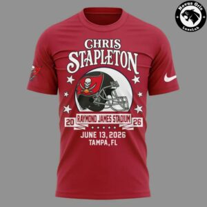 Tampa Bay Buccaneers x Chris Stapleton All American Road Show T Shirt 2