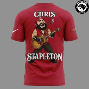 Tampa Bay Buccaneers x Chris Stapleton All American Road Show T Shirt 3