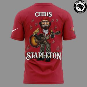 Tampa Bay Buccaneers x Chris Stapleton All American Road Show T Shirt 6