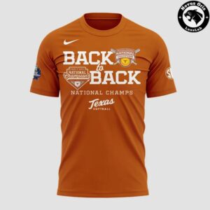 Texas Longhorns 2026 WCWS Back To Back National Champions T Shirt 1
