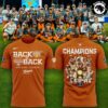 Texas Longhorns 2026 WCWS Back To Back National Champions T-Shirt
