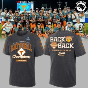 Texas Longhorns 2026 WCWS Back To Back National Champions T Shirt 4