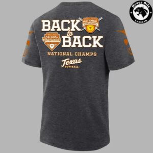 Texas Longhorns 2026 WCWS Back To Back National Champions T Shirt 6