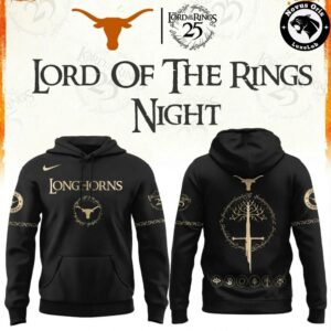 Texas Longhorns Lord Of The Rings 25th Anniversary Limited Edition Hoodie