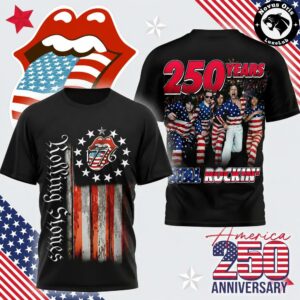 The Rolling Stones America 250th Anniversary T-Shirt