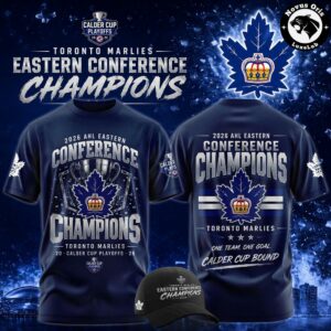 Toronto Marlies 2026 Calder Cup Playoffs AHL Champions Commemorative T Shirt 2