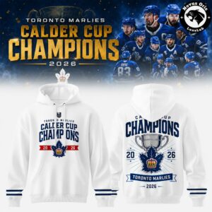 Toronto Marlies Calder Cup Champions 2026 Hoodie