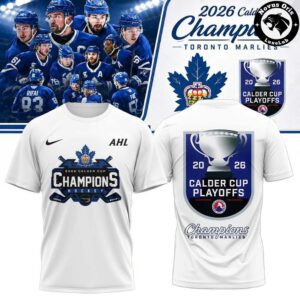 Toronto Marlies Calder Cup Champions 2026 T Shirt 3