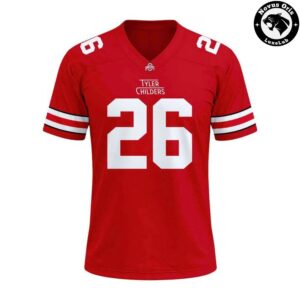 Tyler Childers x Ohio State Buckeyes Buckeye Country Superfest 2026 Ohio Stadium Jersey 2