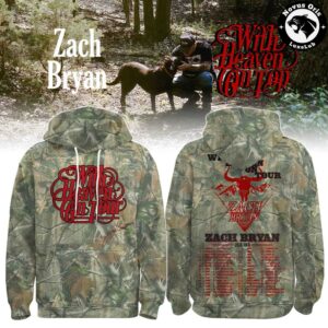 Zach Bryan With Heaven On Tour 2026 Hoodie 2