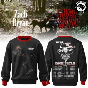 Zach Bryan With Heaven On Tour 2026 Sweatshirt