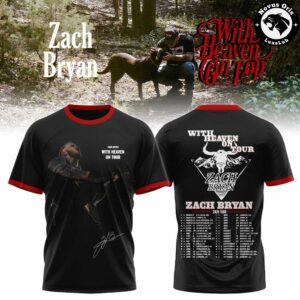 Zach Bryan With Heaven On Tour 2026 T-Shirt